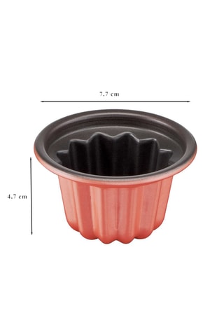 3 moules à cannelés Creabake - 7,4 cm