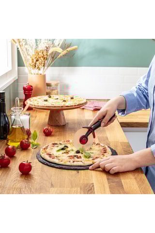 Roestvrijstalen Pizzasnijder Ingenio - 29 cm