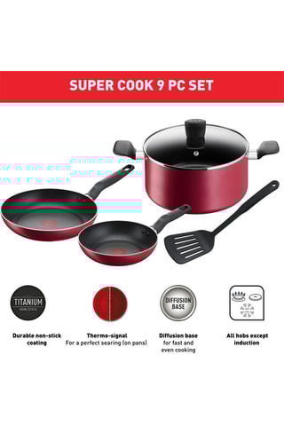 Batterie de cuisine Super Cook - 5 pièces