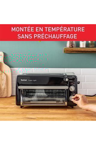 Grille-pain et mini-four 2-en-1 Toast n'Grill -1300 W