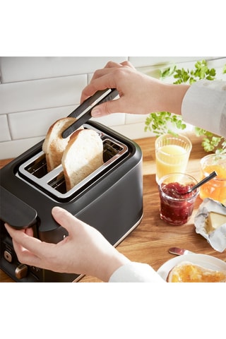 Grille-pain  Includeo - 850 W - 2 fentes extra-larges