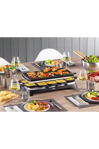 Appareil à raclette et gril - 10 personnes - 1350 W