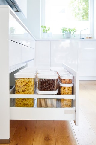 5 boites de conservation Optima - Transparent