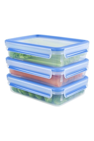 3 boîtes de conservation alimentaire Masterseal Fresh - 1,2 l