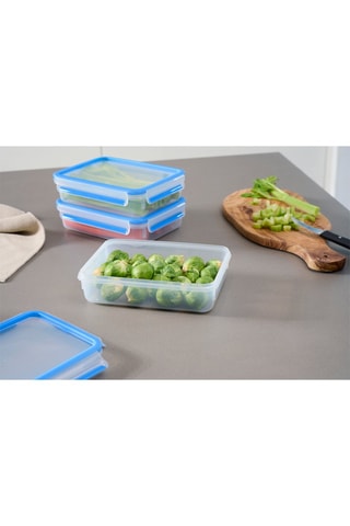 3 boîtes de conservation alimentaire Masterseal Fresh - 1,2 l