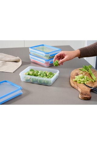 3 boîtes de conservation alimentaire Masterseal Fresh - 1,2 l