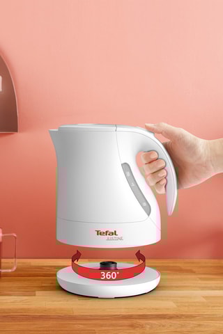 Bouilloire sans fil Justine - Blanc - 1,2 l