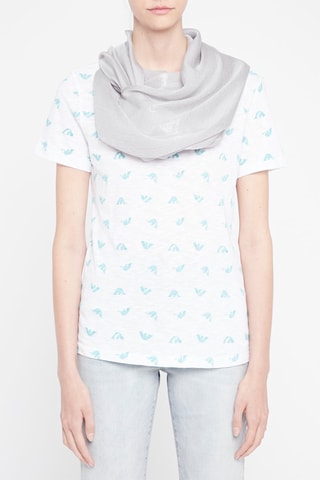 Echarpe en soie  - Gris clair 