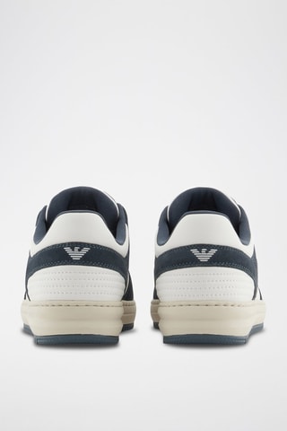 Baskets en cuir - Blanc - EA7