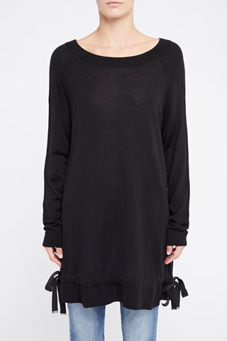Pull en laine vierge Emporio Armani - Noir