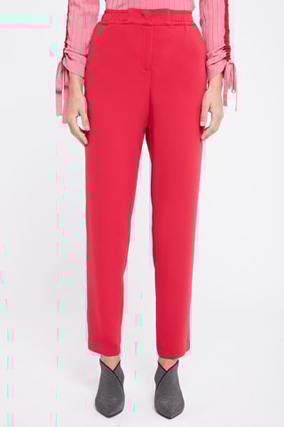 Pantalon droit  - Rouge 