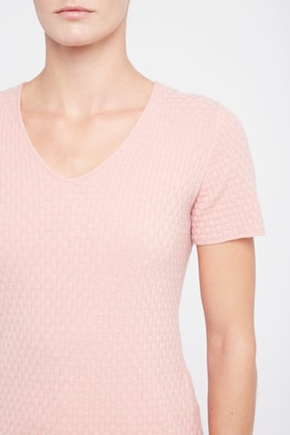 T-shirt en cachemire Emporio Armani - Rose