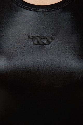 Camisola de alças - Preto