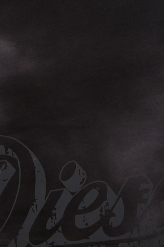 T-shirt cropped tie and dye - Noir