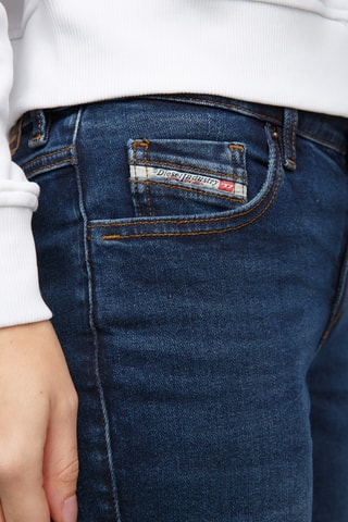 Jean slim D-Sandy - Bleu marine