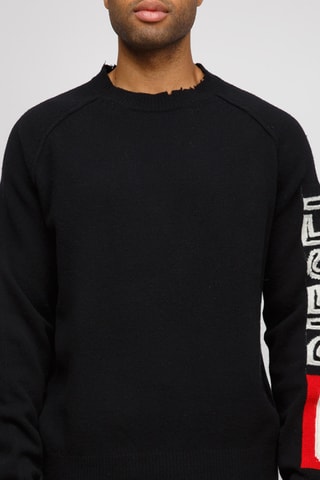 Camisola de lã - Preto