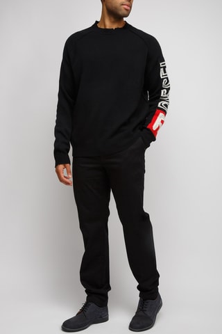 Camisola de lã - Preto