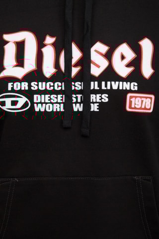 Sweat com capuz - Preto