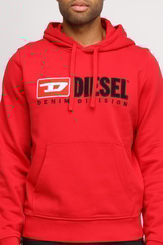 Sweat à capuche - Rouge