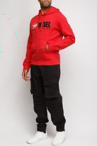 Sweat à capuche - Rouge