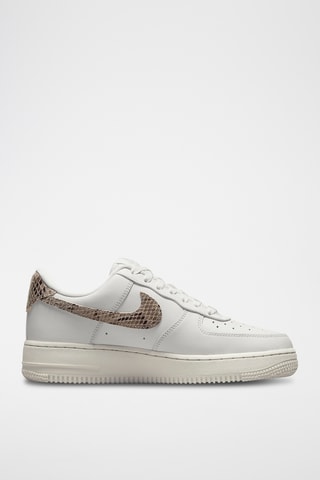 Nike Air Force 1 en cuir - Blanc