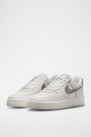 Nike Air Force 1 en cuir - Blanc