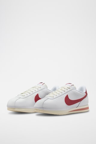 Nike Cortez de piel - Blanco