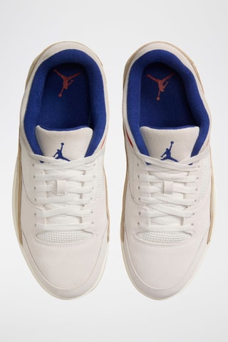 Jordan Flight Court de piel - Gris claro