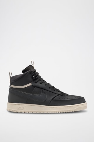 Court Vision Mid Winter en cuir - Noir - Nike