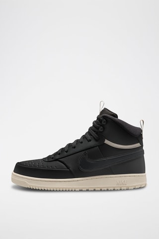 Court Vision Mid Winter en cuir - Noir - Nike