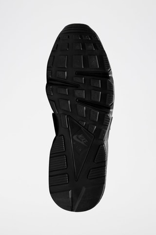 Air Huarache en cuir - Noir