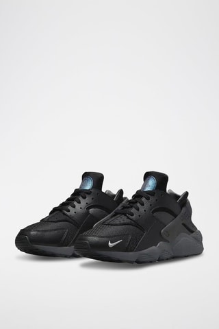 Huarache en cuir - Noir