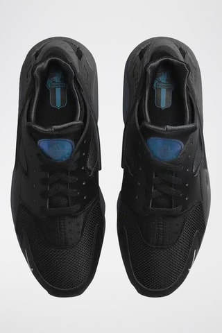 Huarache en cuir - Noir