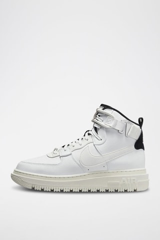 Nike Air Force 1 en cuir - Blanc