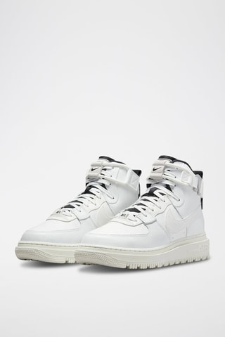 Nike Air Force 1 en cuir - Blanc