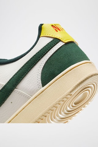 Nike Court Vision Low en cuir - Blanc et vert