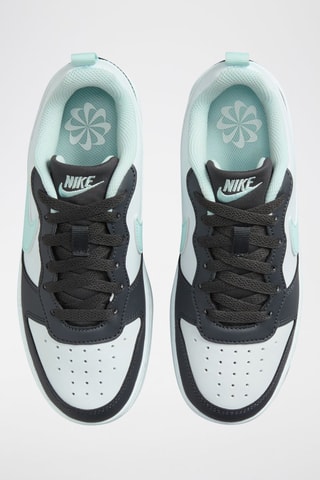 Nike Court Borough Low Recraft - Anthracite et turquoise - Nike