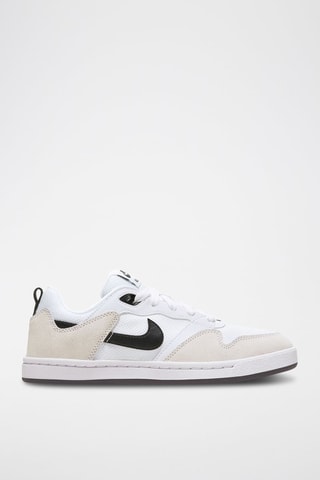 Nike SB Alleyoop de piel - Blanco