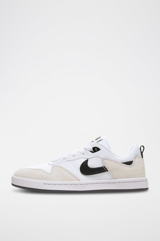 Nike SB Alleyoop de piel - Blanco