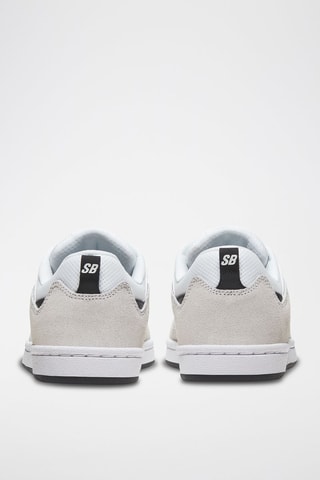 Nike SB Alleyoop de piel - Blanco