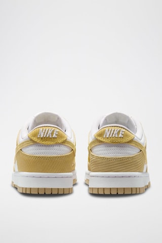Nike Dunk Low de piel - Amarillo y blanco