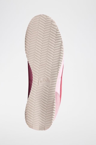 Nike Cortez Textile - Rosa empolvado y rojo