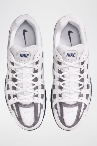 Nike P-6000 de piel - Gris claro y antracita