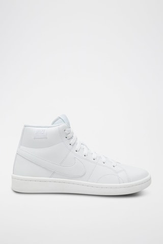 Nike Court Royale 2 Mid de piel - Blanco