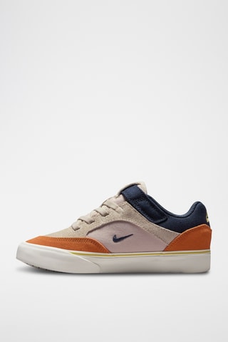 Nike Sb Malor de nobuk - Beige y azul marino - Nike