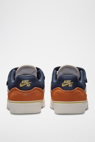 Nike Sb Malor de nobuk - Beige y azul marino - Nike