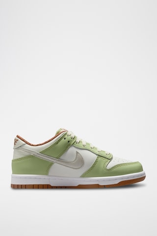 Nike Dunk Low de piel - Crudo y verde oliva - Nike