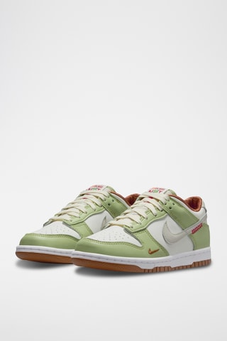 Nike Dunk Low de piel - Crudo y verde oliva - Nike