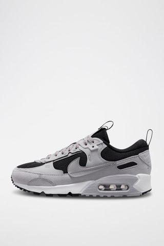 Nike Air Max 90 Futura en cuir - Gris clair