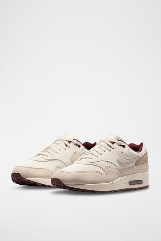 Nike Air Max 1 Premium de piel - Blanco